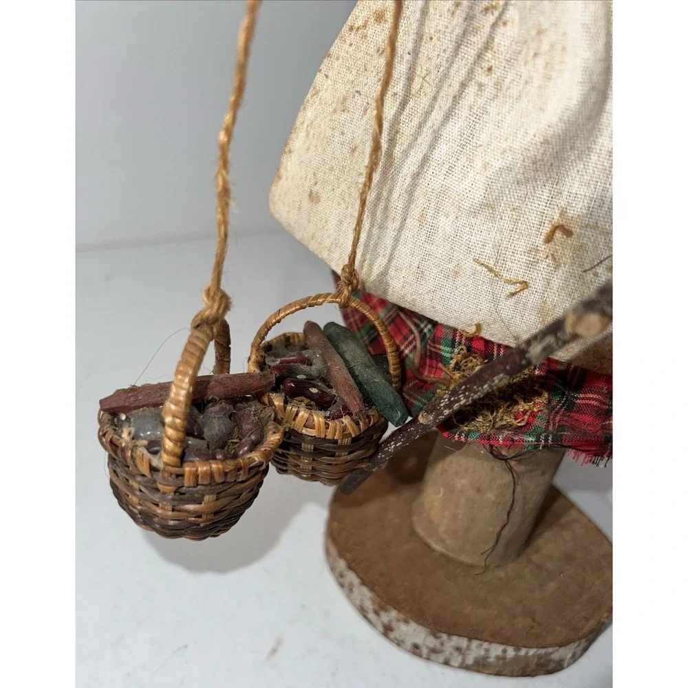 Silvestri Gardener Farmer Scottish‎ Rustic Primitive Autumn Decor Cottage Core
